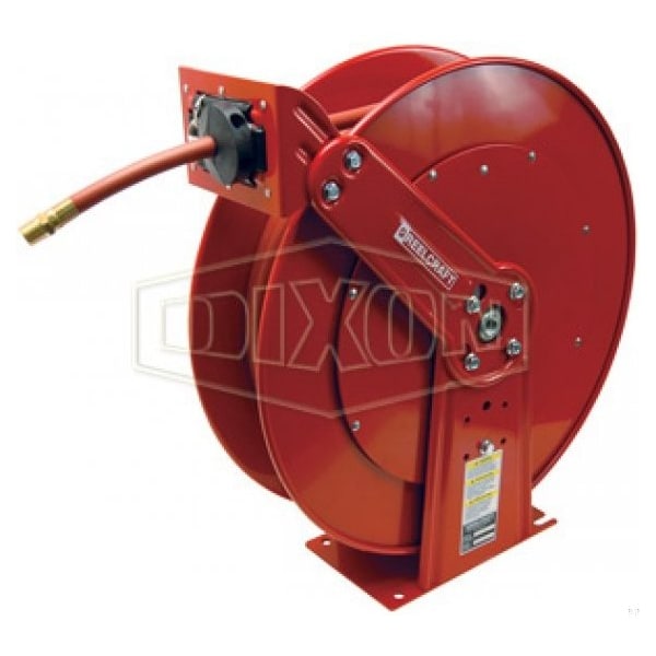 Reelcraft 8000 Hose Reel with Hose, 75 ft Hose, 300 psi, Domestic